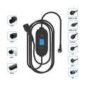 GIZNT 7kW portable EV charger with carrying case, compact travel charger