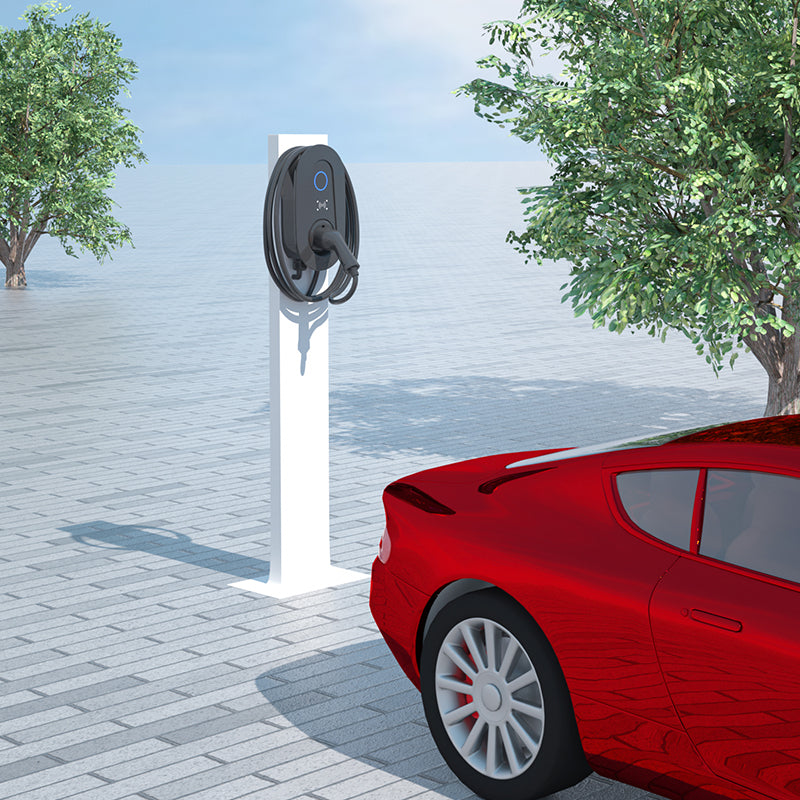 GIZNT 7kW wall-mounted smart EV charger for home