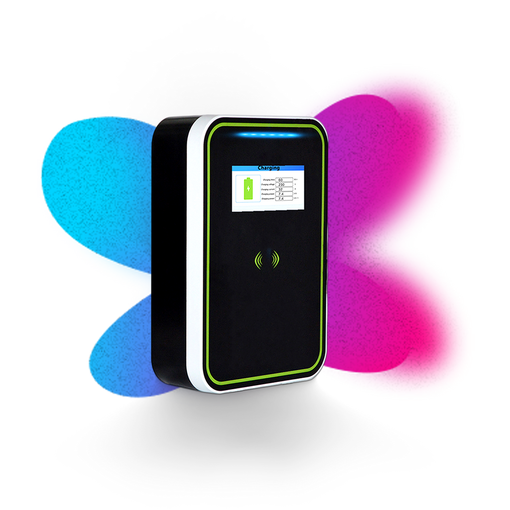 GIZNT 11kW 3-phase wall-mounted smart EV charger